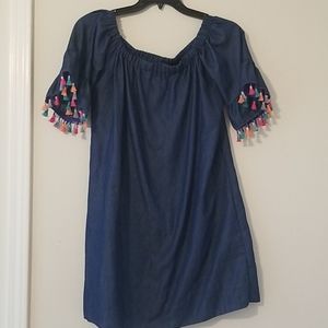 Denim dress